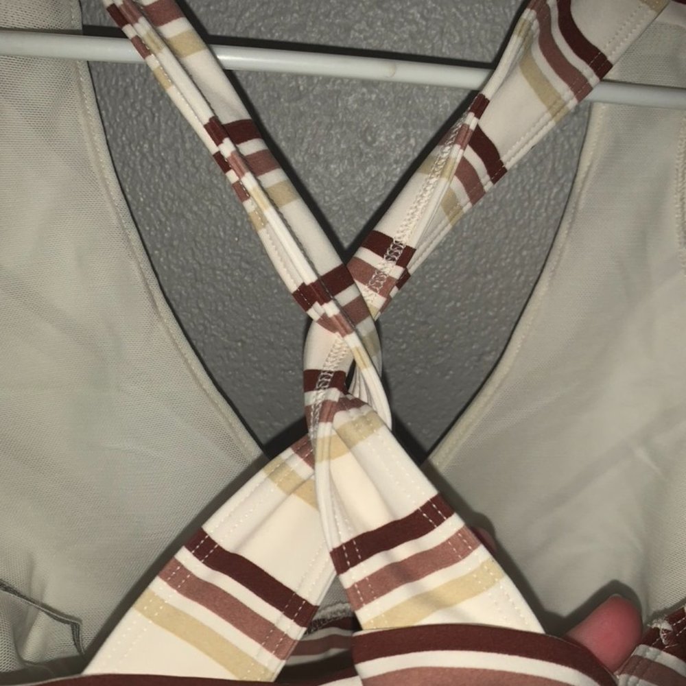 NWT Free People Movement Gidget Sports Bra Ivory - Picture 6 of 8